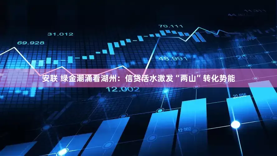 安联 绿金潮涌看湖州：信贷活水激发“两山”转化势能